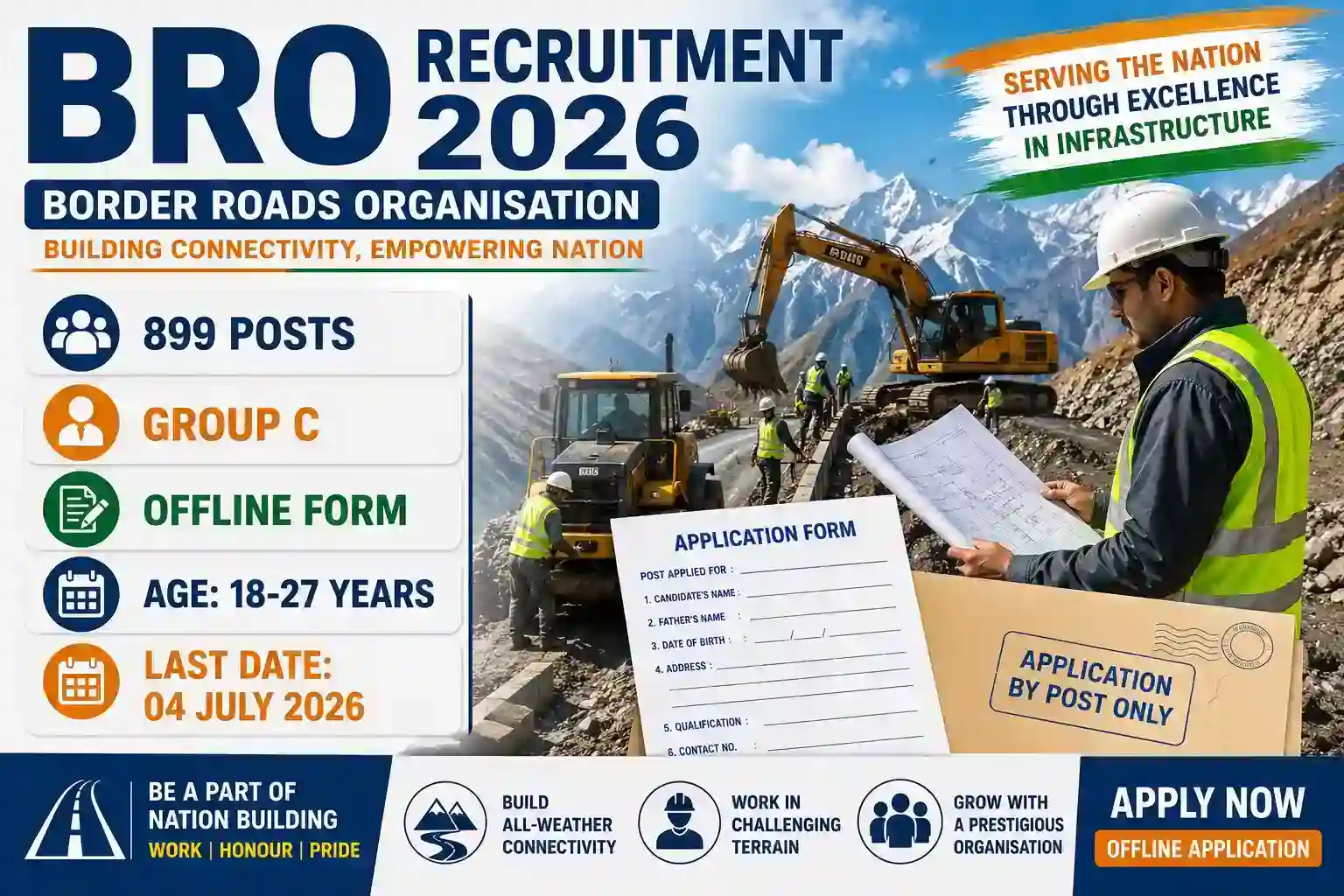 BRO Recruitment 2026