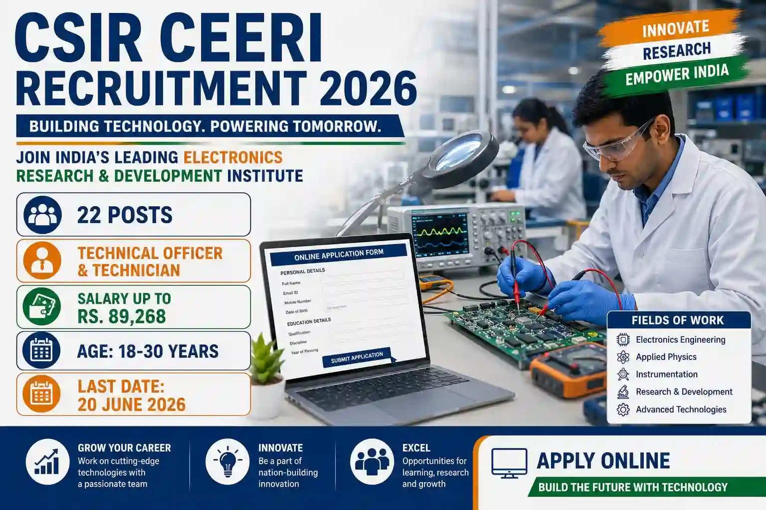 CSIR CEERI Recruitment 2026