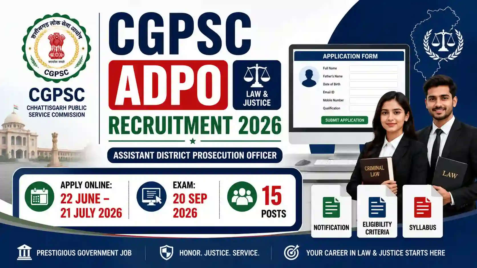 CGPSC ADPO Recruitment 2026