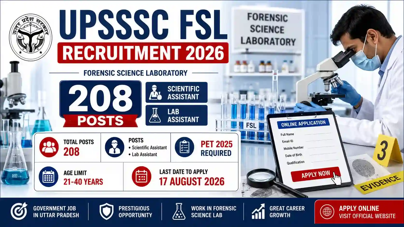 UPSSSC FSL Recruitment 2026